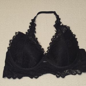 PINK Victoria's Secret Black Lace Bralette